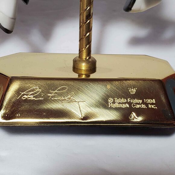 Hallmark Keepsake Ornament Tobin Fraley Carousel Horse 1994 NEW - Picture 5 of 10